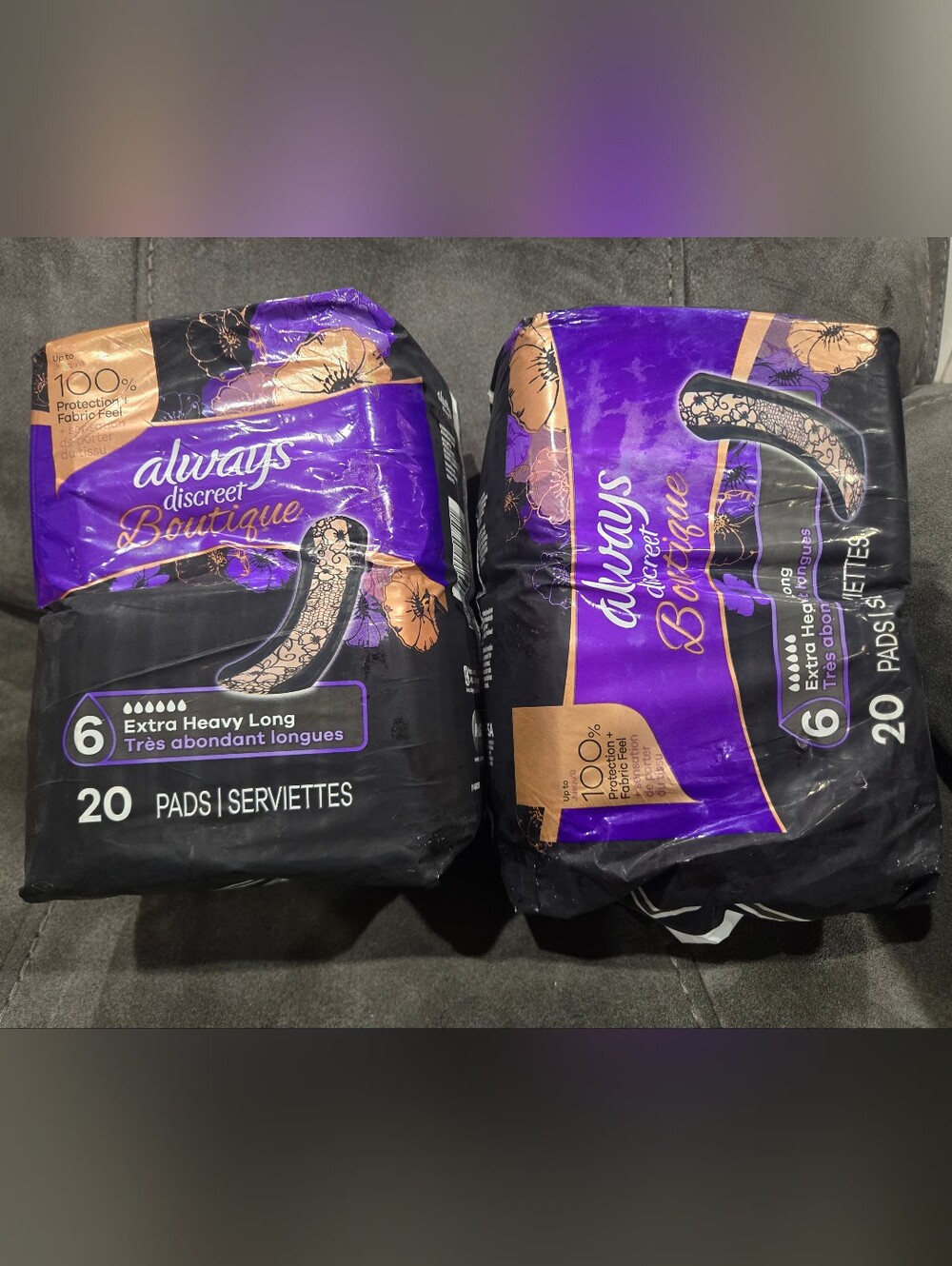 2 Pk Of Always Discreet 20 Pads #6